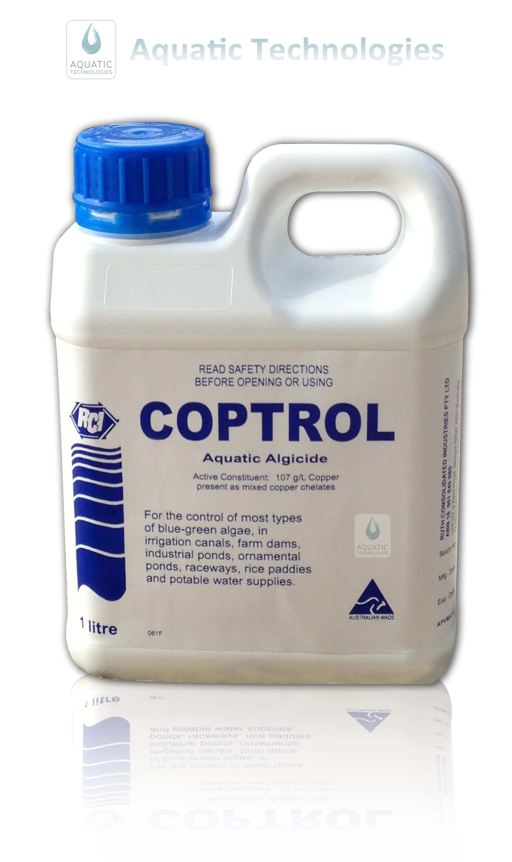 aquatictechnologiescoptrolalgicide Coptrol Algae Control